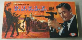Vintage 1965 Napoleon Solo The Man From U.  N.  C.  L.  E.  Game Ideal Toy
