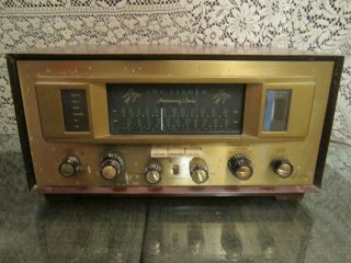Fisher 90 - T Mono Am Fm Tuner Preamp Tube Type 1950 