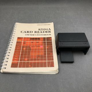 82104a Card Reader For Hp - 41c,  Hp - 41cv,  Hp - 41cx Calculator