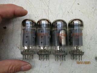 4 Nos Rca 7868 Audio Amplifier Tube Tubes Audiophile Power For Guitar Fisher Amp