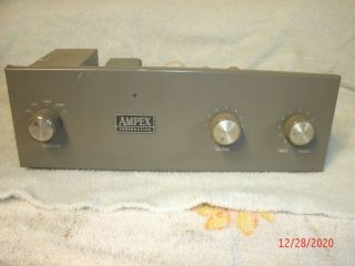 Ampex Mono Tube Amplifier With Push Pull 6v6 Output Tubes -