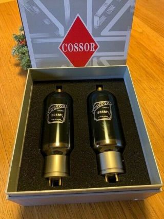 Matched Pair Psvane Cossor Series 805m Design Vacuum Tubes
