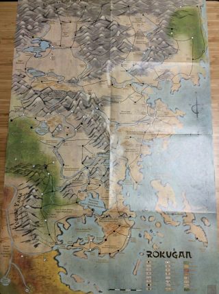 Rokugan Legend Of The 5 Rings - Map Of Rokugan