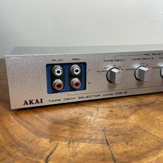 Akai DS - 5 Tape Deck Selector Silver Cassette Deck Switch 2