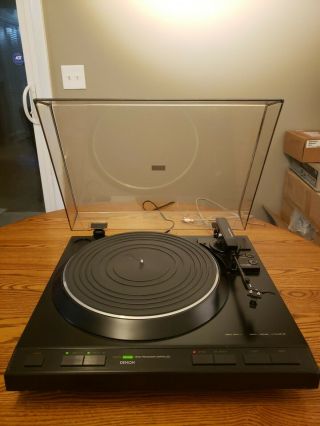 Denon Turntable Dp - 35f Fully Automatic Direct Drive Turntable System