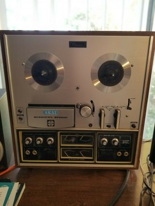 Akai 1730d - Ss Surround Stereo Four Channel Reel To Reel Tape Deck 100