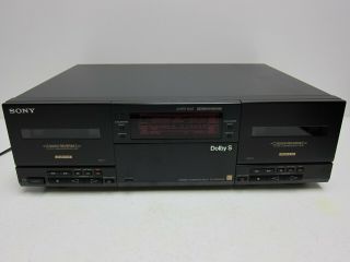 Sony Tc - Wr901es High End Studio Stereo Double Cassette Deck Parts