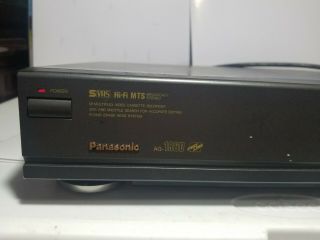 Panasonic Stereo Hi - Fi VHS AG - 1960 VCR Tape Player Recorder No Remote 2
