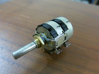 CLAROSTAT 2M log vintage dual potentiometer (repair Marantz 7 7c volume control) 2