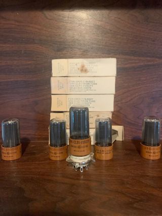 5 Nos Nib Date Matched Ge Jan 6v6gty Audio Tubes 1960 Fully