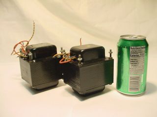 Stancor Audio Output Transformer Pair For Stereo 7591a Tube Amplifier Project