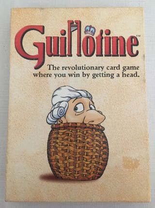 Guillotine Card Game Wizards Of The Coast -,  Complete