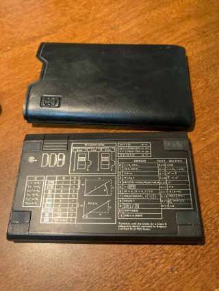 HP 15C Scientific Calculator with Cover Case SHAPE AND GREAT 2