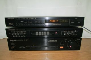 Pioneer Sa - 1290 Stereo Amplifier & Pioneer Tx - 1090z Fm/am Synthesizer Tuner