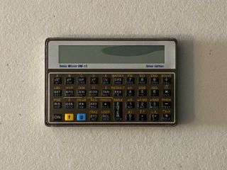 Swiss Micros Dm15 Cc - Sized Scientific Calculator Hewlett Packard 15c Hp15c Clone