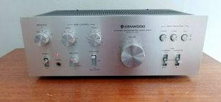 Kenwood Model Ka - 3500 Integrated Amplifier Fully &