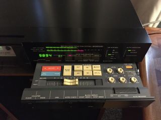 TEAC R - 999X Auto Reverse Stereo Cassette Deck - Runs But Has Problems As - Is 3