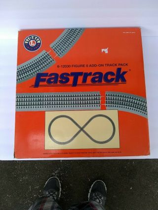 Lionel 6 - 12030 Fastrack Figure - 8 Expansion Track Pack.