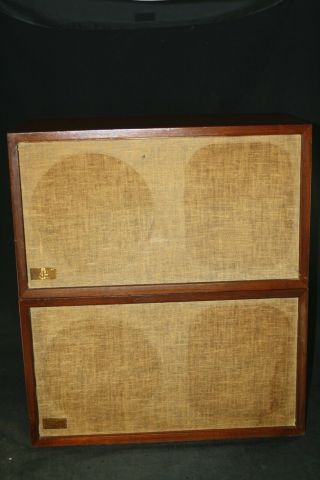 Vintage Acoustic Reasearch Ar2ax Speakers Set Pair Need Refoam Loudspeakers