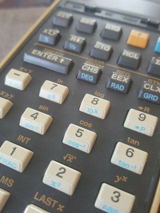 Hewlett Packard Model 25 Calculator with Case 3