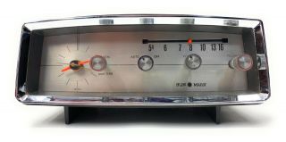 Sun Made Clock Am radio,  Sm - 7c mid century modern,  mad men,  space age,  retro 3