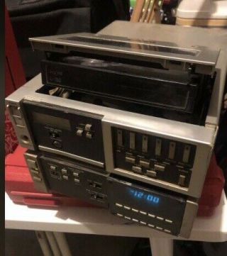 Zenith Betamax Player.  Early Model.  Beta.