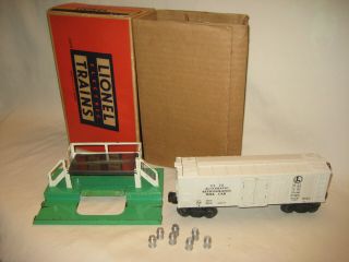 Bright Vintage Lionel 3472 Operating Milk Car W/ Box Ob