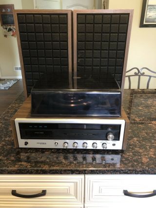 Vintage Centrex By Pioneer Th - 3131 Stereo System With Speakers