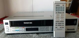 Vintage Panasonic Omnivision Pv 1730 Vhs Cassette Recorder