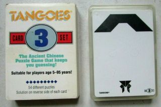 Tangoes Card 3 Set The Ancient Chinese Puzzle Game That Keeps You Guessing