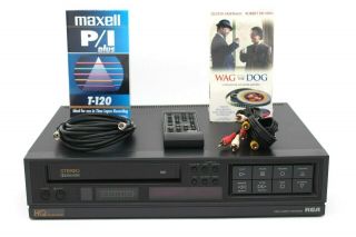 Rca Model Vmt395 Vhs Vcr Player Vhs Video Cassette Recorder - Include Remote