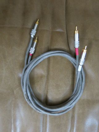 Rca Interconnects Cable 1.  2 Meter 2 (western Electric Cloth Wire For 300b Amp)