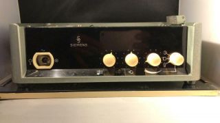 Vintage Siemens Klangfilm / Valve Mono Amplifier Sf V 6.  1