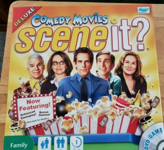 Comedy Movies Scene It? Movie Trivia Night Dvd Board Game Dlux Screenlife 35010