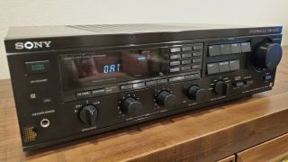 Sony Str - Gx6es Ii Twin Drive Stereo Am/fm Receiver With Antenna Cond.