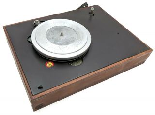 Vintage Acoustic Research Ar Xa Record Turntable Oiled Walnut - As - Is