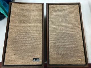 Vintage Klh Model Thirty Two 32 Speakers Set Of 2 Consecutive Serial