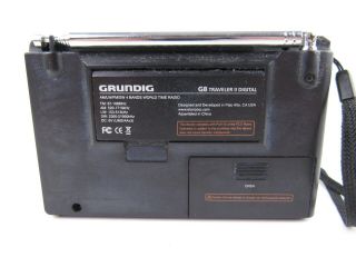Grundig G8 Traveler 2 Digital Portable Shortwave Radio 3