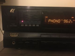 Vintage Sansui R - 950AV AMFM Stereo Receiver Tuner w/Phono - J 330 WATTS w/ Remote 2