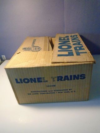 Lionel Postwar 1559w Train Outfit Set Box Only