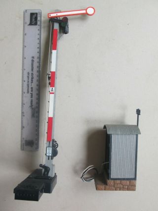 Lgb G Scale Gauge European Electric Signal Switch,  Pola Phone Box W/light Vgc
