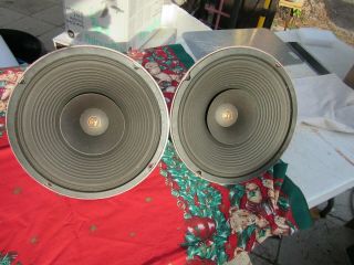 2 Ev Electro - Voice Vintage Sp12b Speaker - You Repair Surrounds Ez Fix