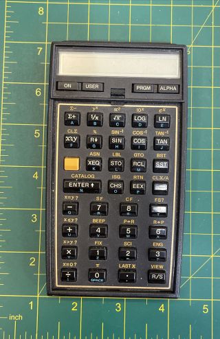 Hp 41cx Scientific Calculator With Carrying Case