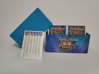 Trivial Pursuit Dvd Pop Culture Edition - Trivia Cards Only - Replacement Parts