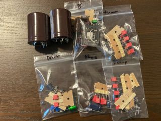 Sansui 881 Complete Rebuild Kit High - Quality Receiver Recap Caps Transistors