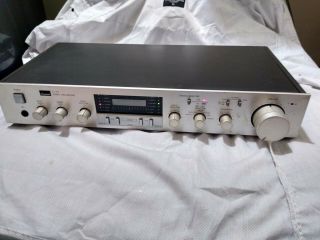 Sansui C - 77 Stereo Pre - Amplifier Multi Inputs Silver Finish