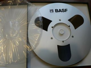 Basf Audio Professional Lpr 35 Metal Reel Tape 10.  5 " Hub - (open Box)