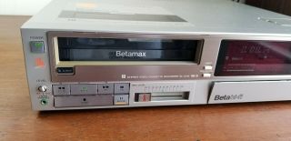 Hi - Fi Betamax Sl - 2710,  Sony Analog Stereo Beta Cassette Player W/ Box,  Remote