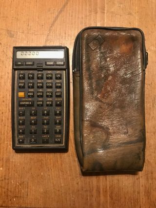 Hp 41cx Scientific Calculator W/ Survey Module & Case,  Nr