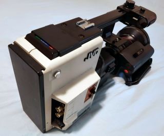 Jvc Gx - S700u Color Vhs Video Camera And Br - 6200u Vhs Recorder